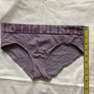 Pink Logo Print Briefs